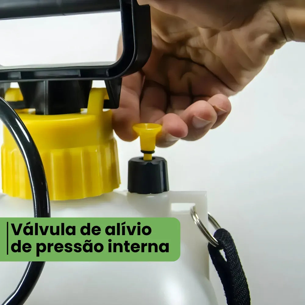 Pulverizador vonder 5l pl 005 compressao previa jato regulavel Loja do Jardinista