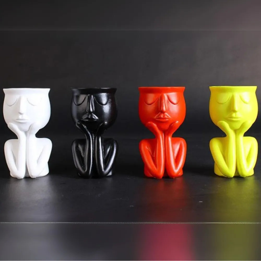 Vaso-de-Ceramica-Rosto-Abstrato-Rosto-em-Repouso-Decoracao-Divertida-e-Ecologica-Loja-do-Jardinista
