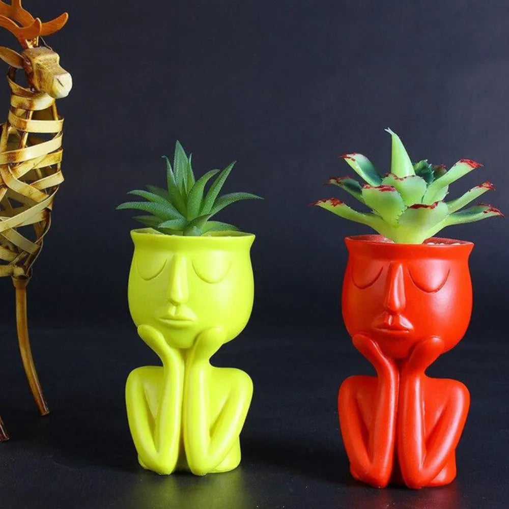 Vaso-de-Ceramica-Rosto-Abstrato-Rosto-em-Repouso-Decoracao-Divertida-e-Ecologica-Loja-do-Jardinista