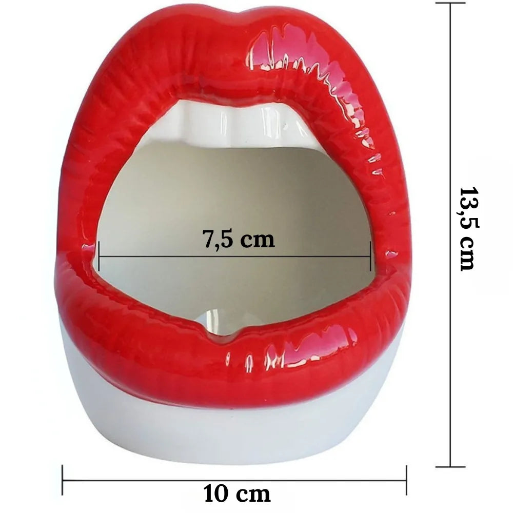 Vaso-de-Ceramica-em-Formato-de-Labios-Loja-do-Jardinista
