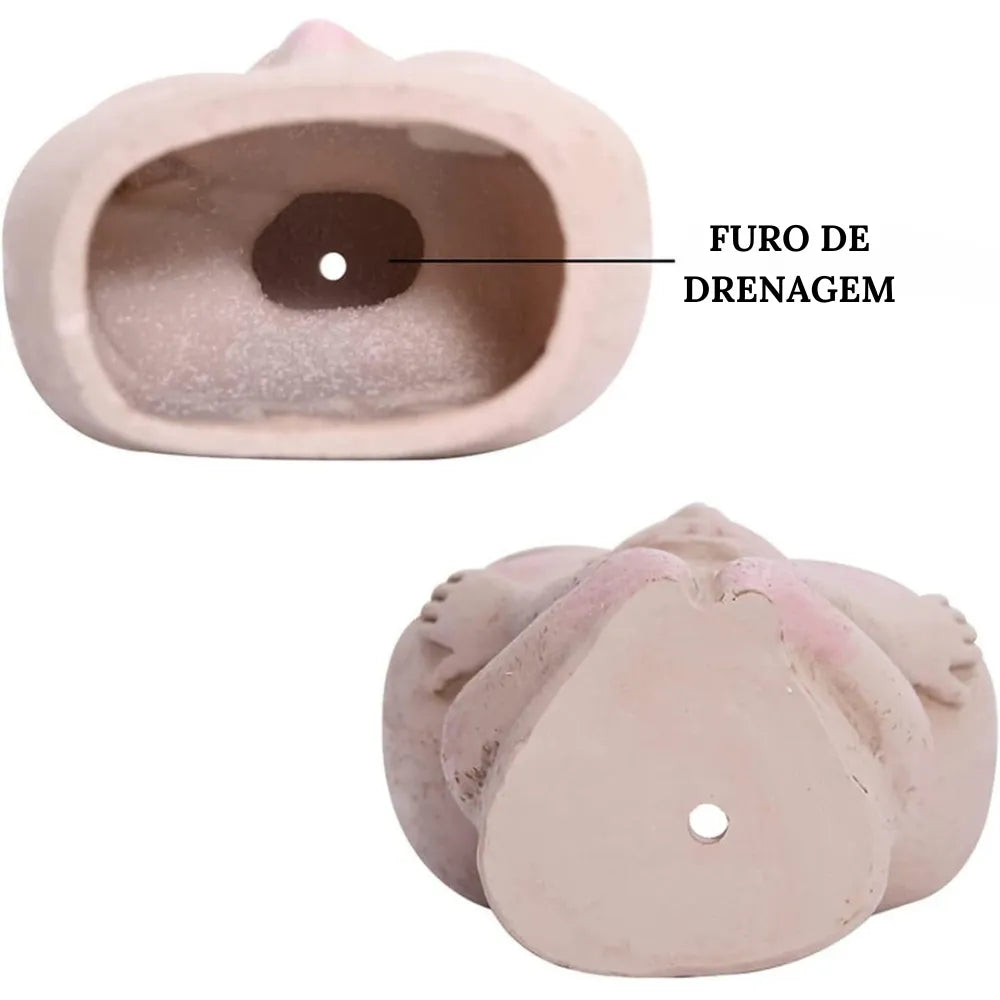 Vaso-de-Resina-Rosto-Feminino-Blushing-Face-Loja-do-Jardinista