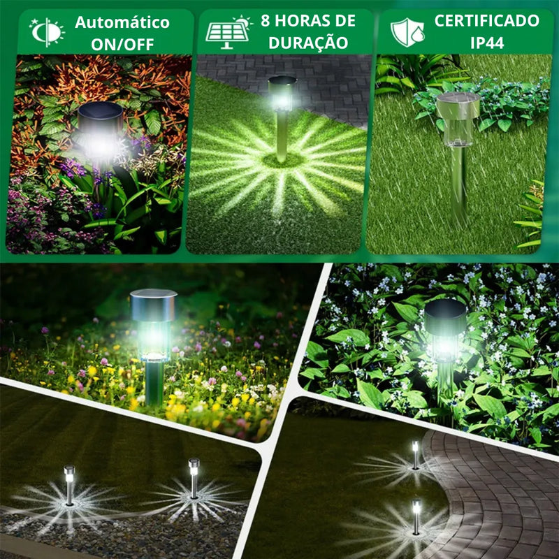 Os Balizadores Ligam e desligam automaticamente ao detectarem a presença ou ausência de luz.