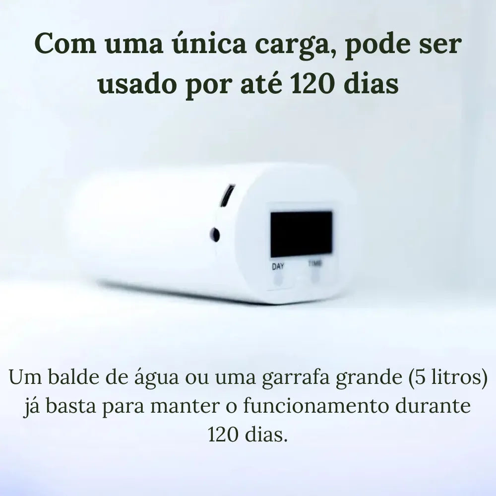 Bomba de Rega Automática para Plantas e Flores Sistema de Irrigação Inteligente com Temporizador para Ambientes Internos Loja do Jardinista
