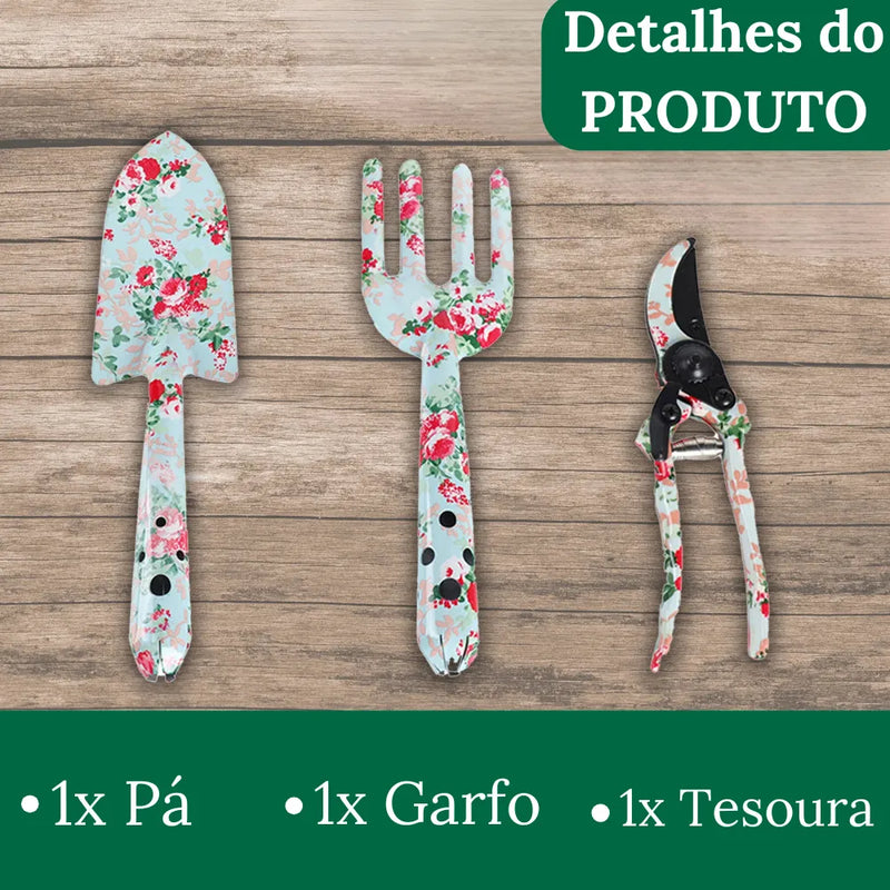 Conjunto-de-Ferramentas-Estampadas-para-Jardinagem-Pa-Garfo-e-Tesoura-de-Poda-loja-do-jardinista