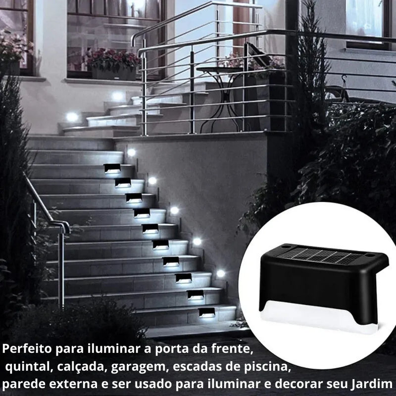 A luminária é Perfeita para iluminar a porta da frente, quintal, calçada, garagem, escadas de Piscinas, paredes Externas e ser usado para iluminar e decorar seu Jardim.