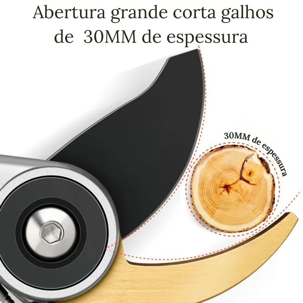 Tesoura de Poda Profissional para Galhos Grossos e Jardim Loja do Jardinista