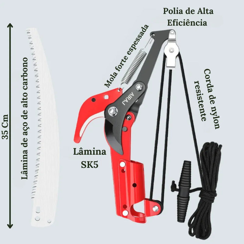 Tesoura-de-Poda-para-Galhos-Altos-com-Sistema-de-Polia-e-Serra-de-Jardim-Loja-do-Jardinista