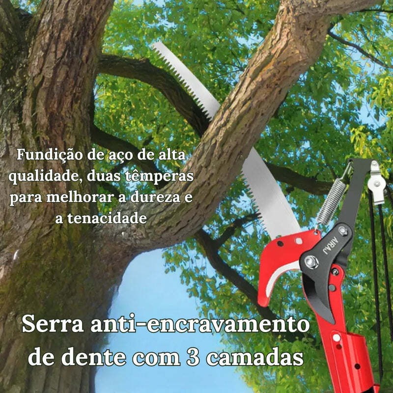 Tesoura-de-Poda-para-Galhos-Altos-com-Sistema-de-Polia-e-Serra-de-Jardim-Loja-do-Jardinista